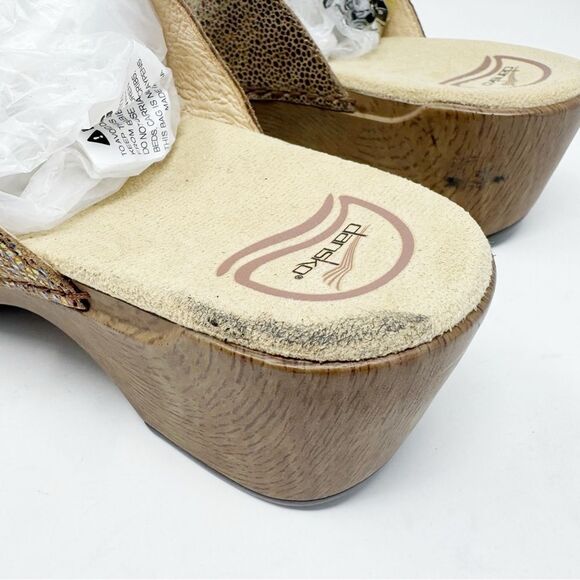 DANSKO | Sophie Sandals with Sparkly Speckles & Buckle Detail Women’s Size 41 - Picture 6 of 13